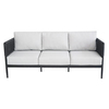 International Concepts Outdoor 3 Seater Patio Sofa with Cushions ODC-203